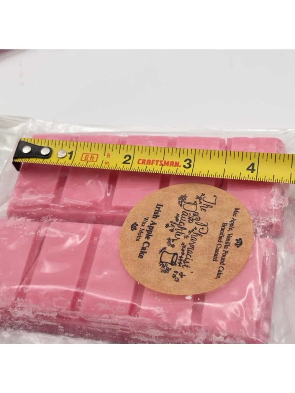 The Pharmacist’s Daughter Vendor Wax Melts 4 Pack Break Away Bars Rain Enchanted